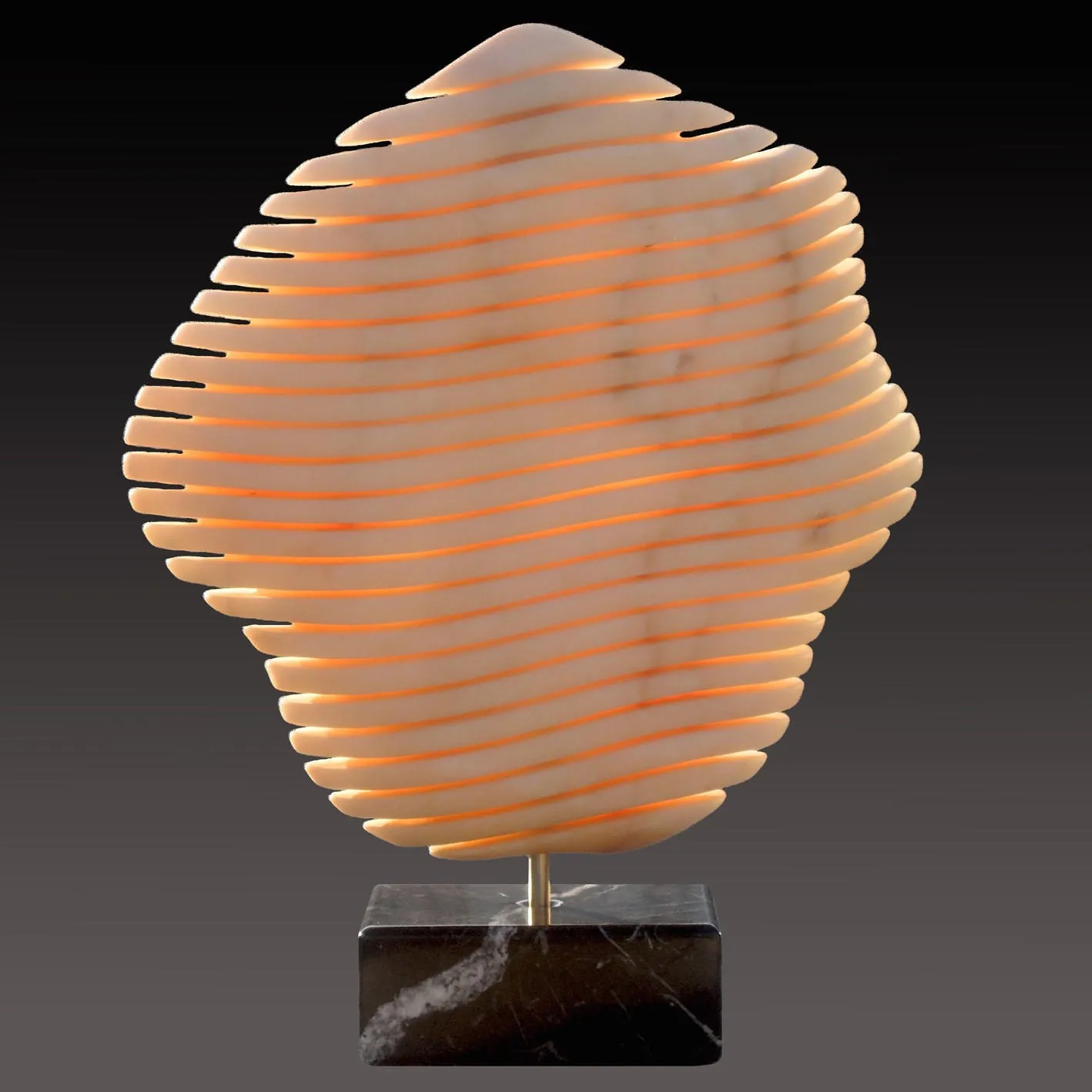 Suncloud, Jean-Frédéric Bourdier, 2017, Marble sculpture