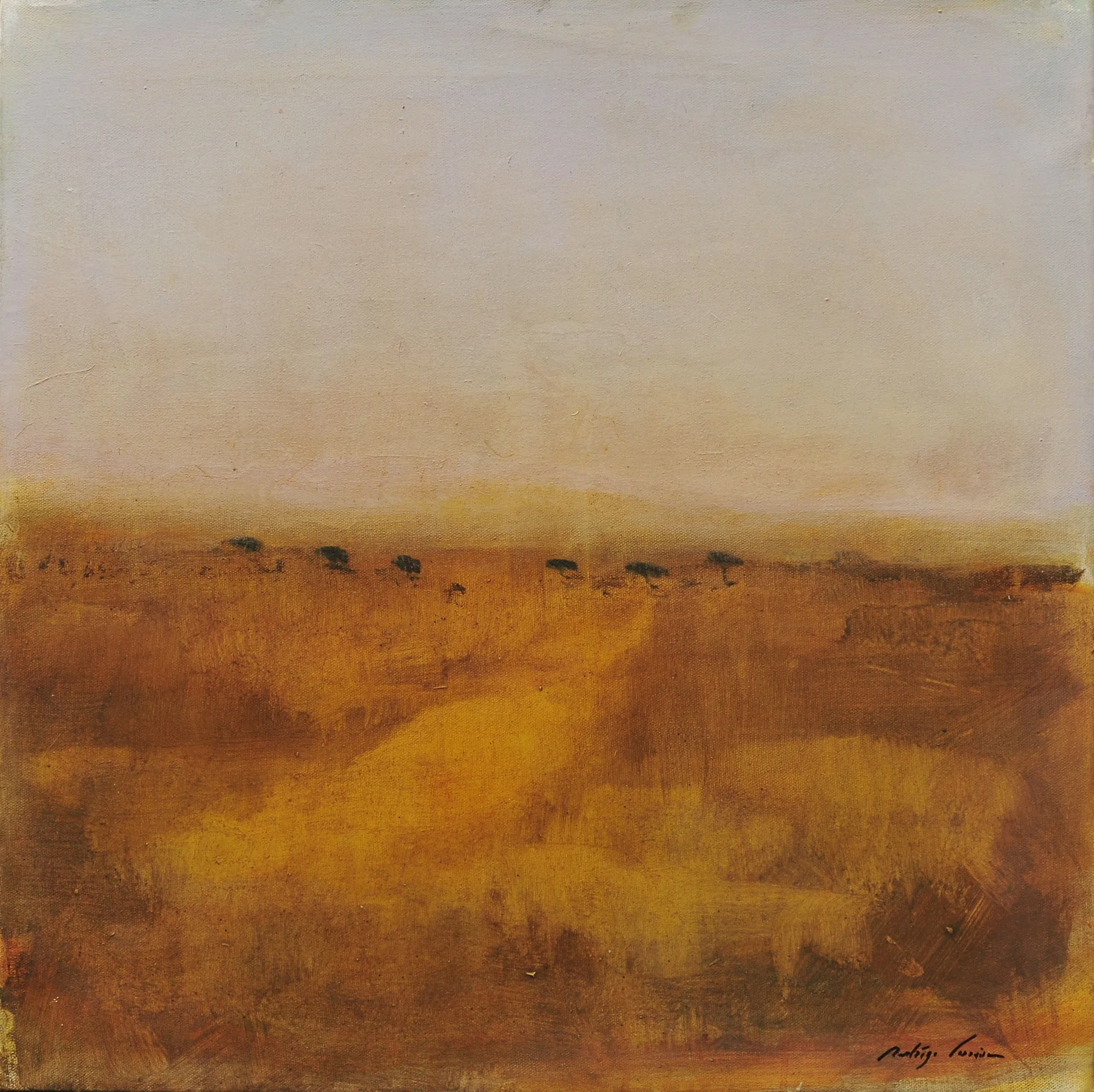 Alentejo IV, Rodrigo Ferreira, 2014, Oil on canvas