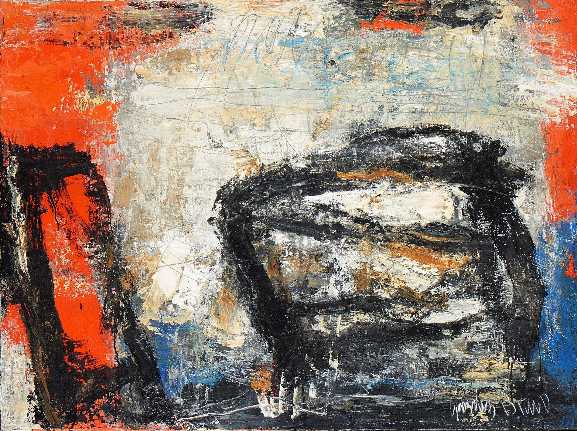 Untitled, González Bravo, 2001, Oil on canvas