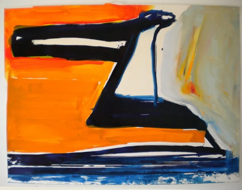 Configuração de Um Sonho, Ana Sério, Oil on paper