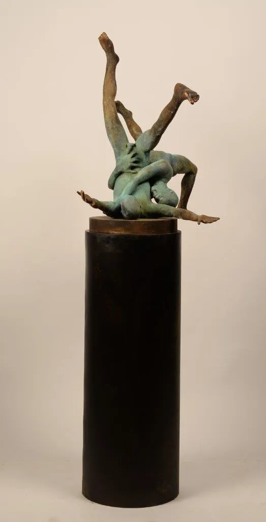 Pugnatum I, Jesús Curiá, 2024, Bronze