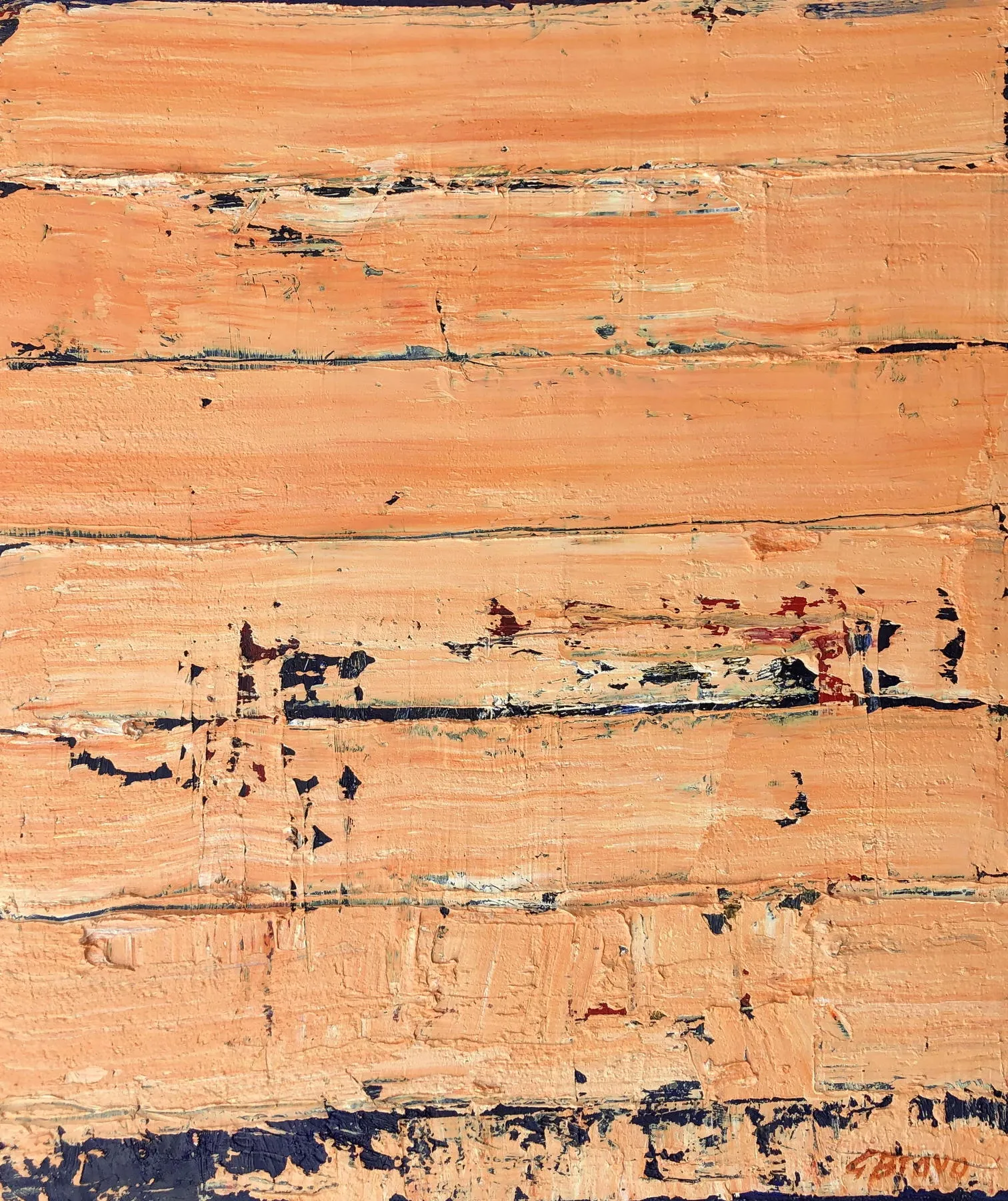 Untitled (217-23), González Bravo, 2019, Oil on canvas