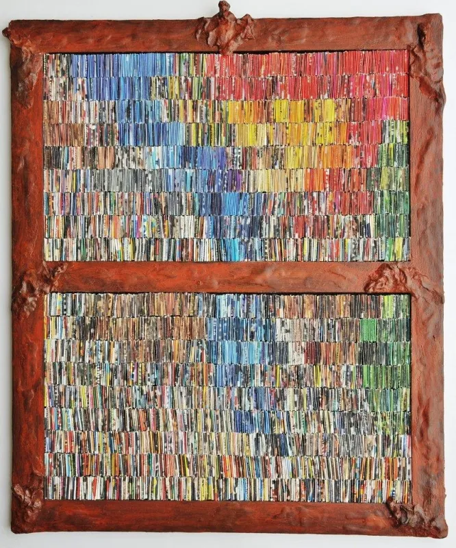 Biblioteca I, José Pinto Correia, 2012, Mixed media