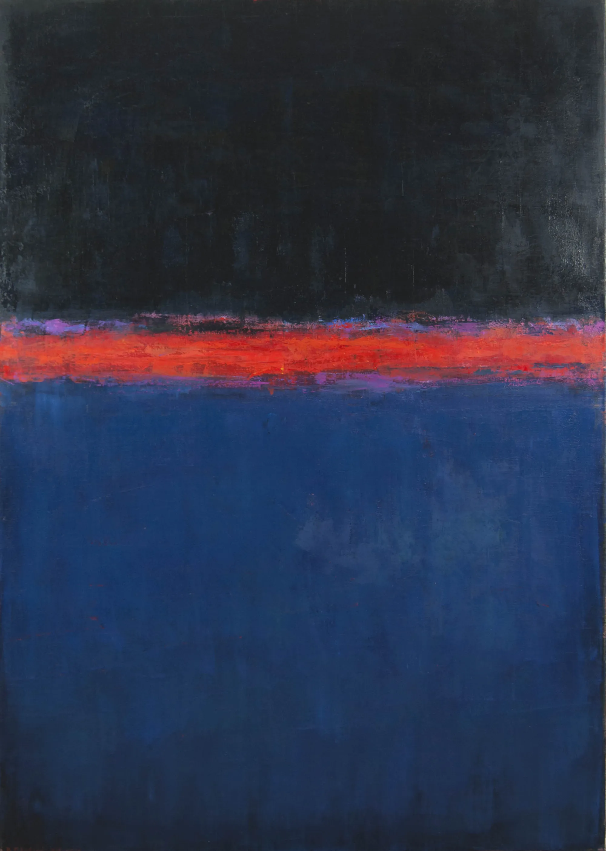 A.P.18-299 (St Anthony's Night), Branislav Mihajlović, 2018, Oil on canvas