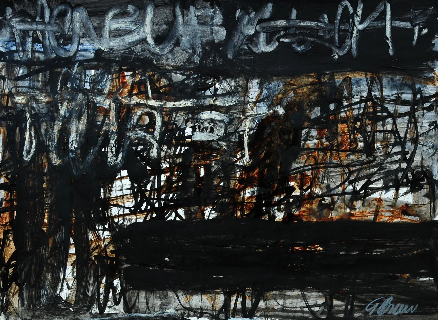 Untitled (131-17), González Bravo, 2013, Painting on paper