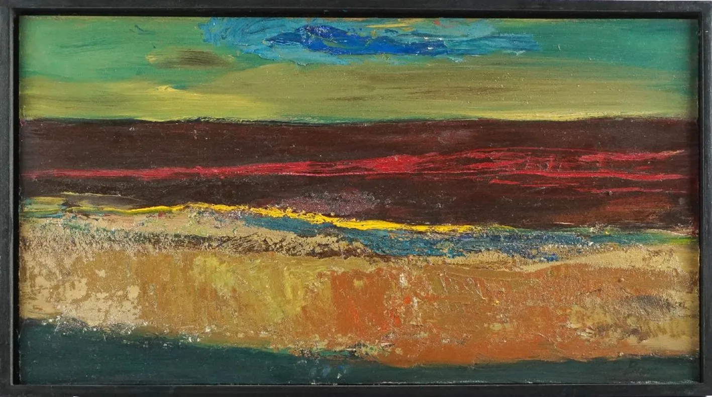 Inverno, González Bravo, 1991, Oil on wood