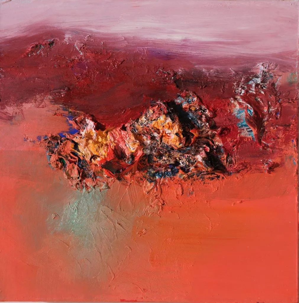 Invocação XIII, Ana Sério, 2022, Oil on MDF