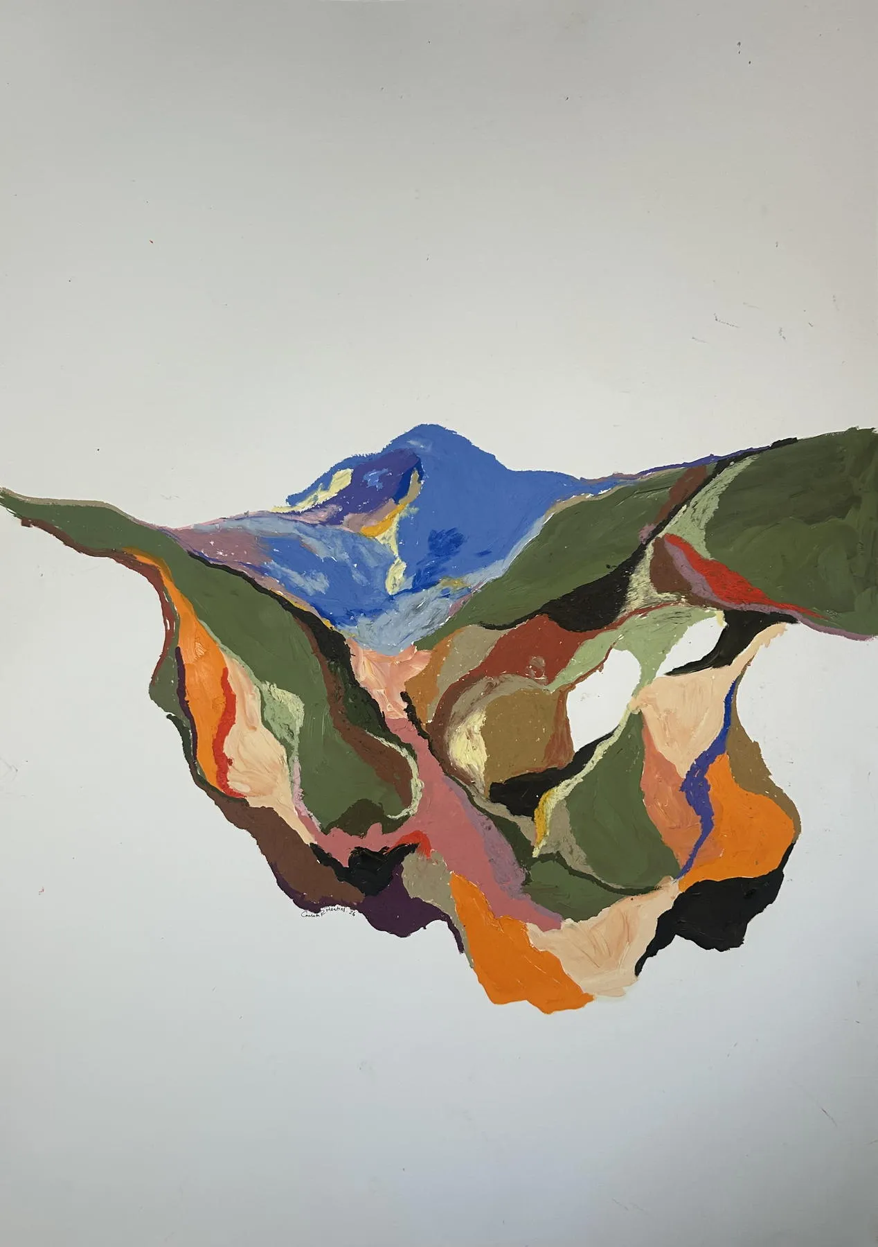 Untitled (293-14), Carlota Roque Martins, 2026, Mixed media on paper