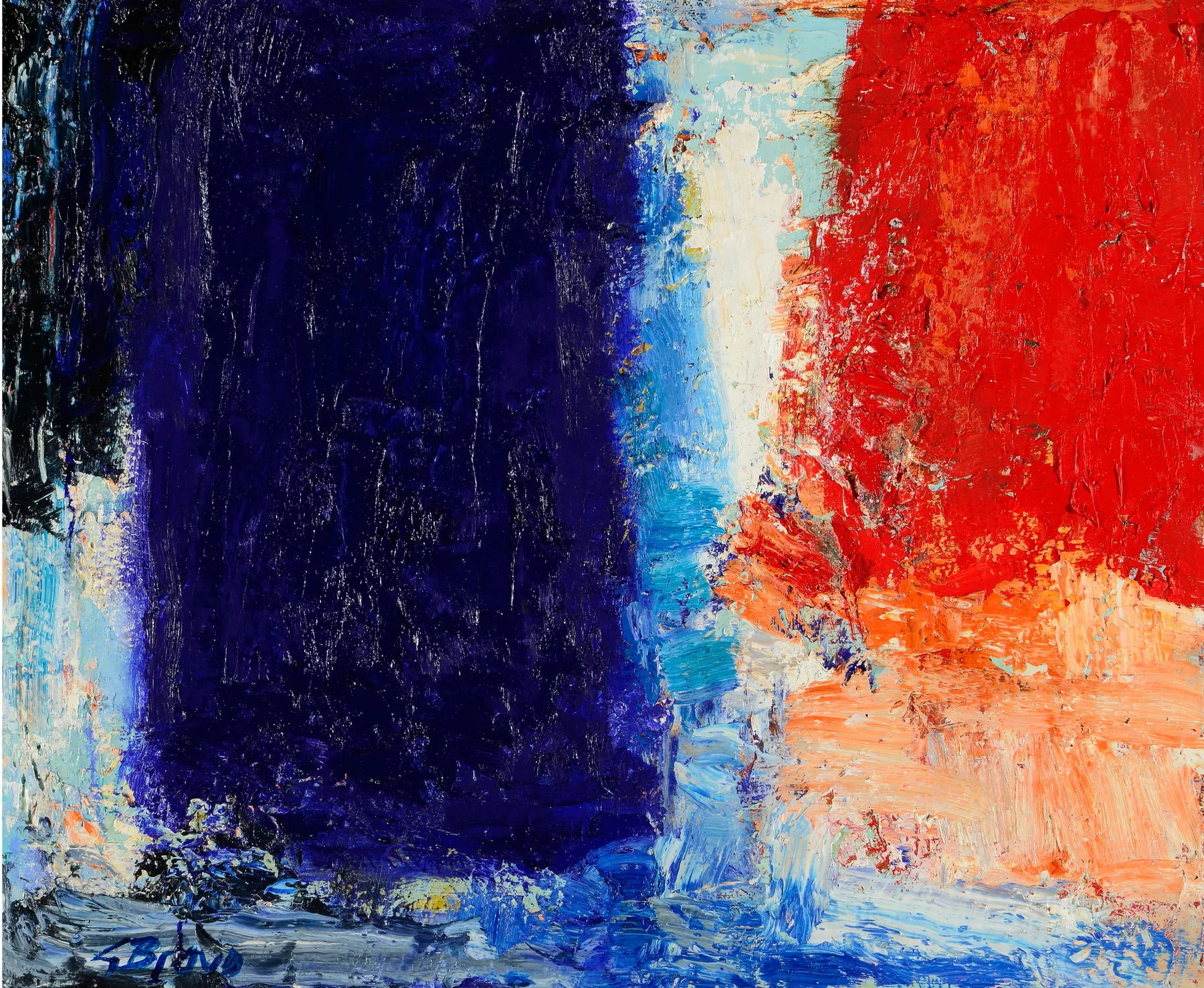 Untitled (283-22), González Bravo, 2022, Oil on canvas