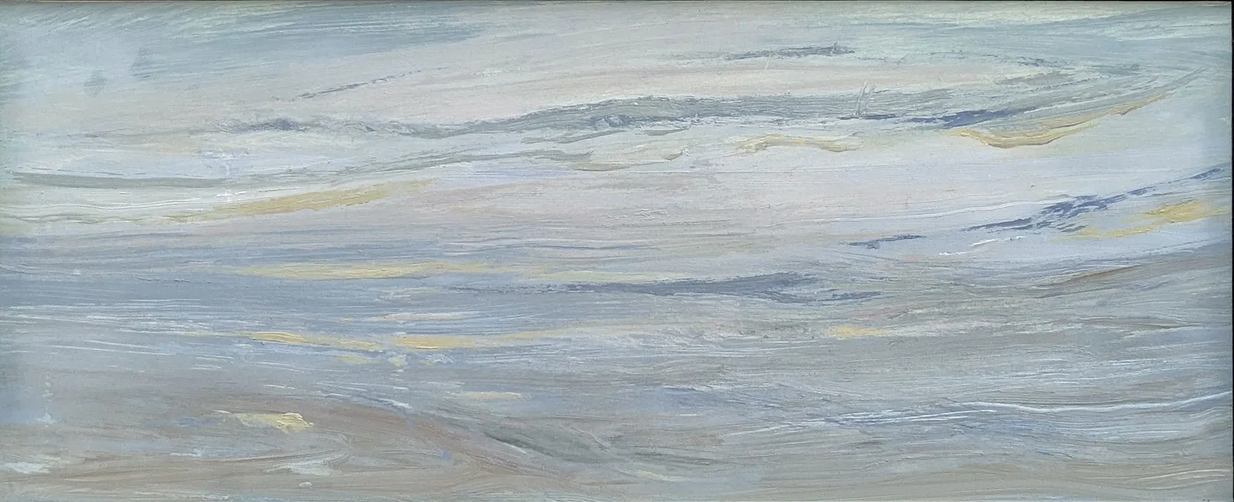Untitled (282-21), Paulo Barreiros Cardoso, 2024, Oil on paper on aluminium