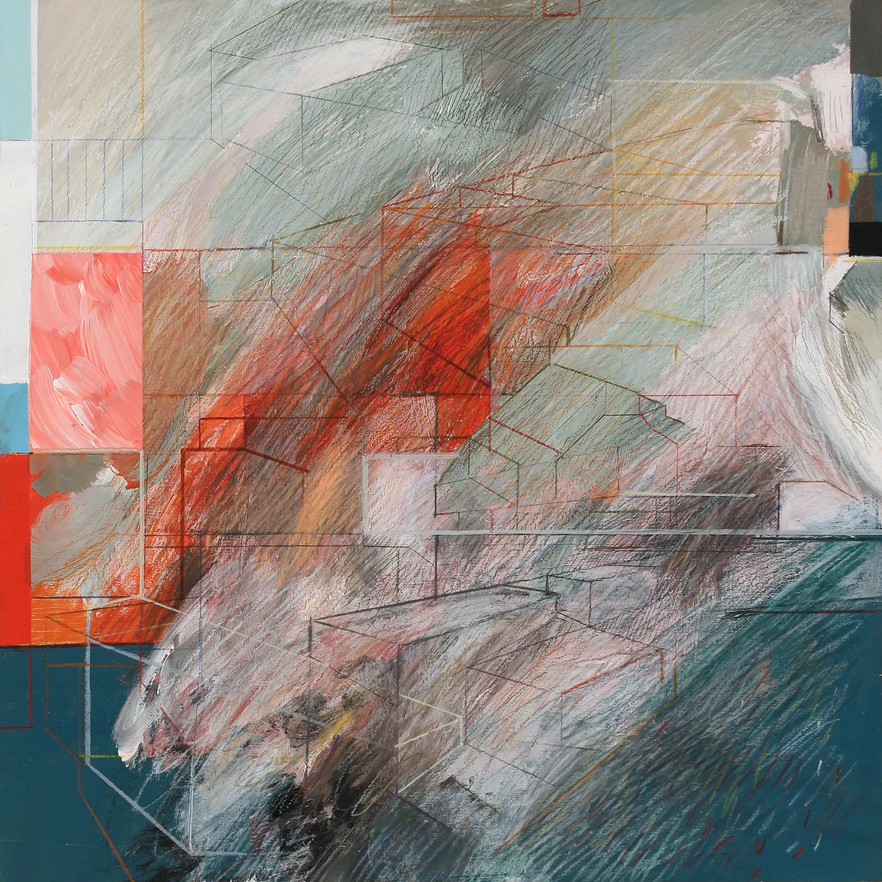 ISNESS #04, Susana Chasse, 2024, Mixed media on plywood