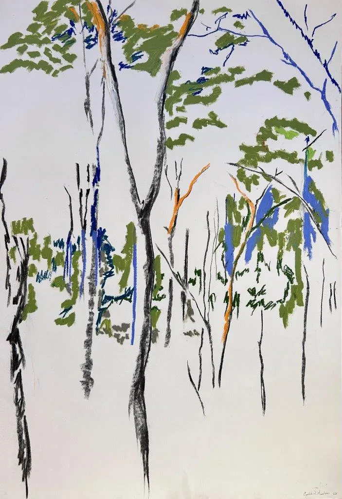 Untitled (264-15), Carlota Roque Martins, 2023, Mixed media on paper