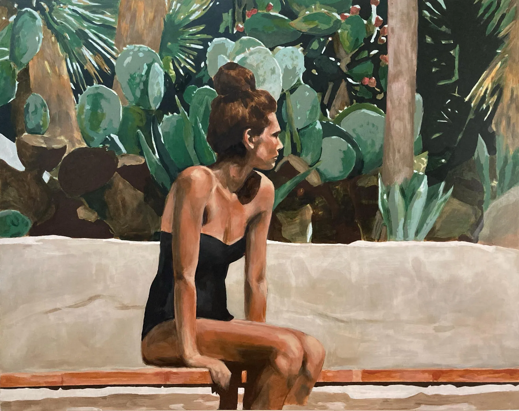 Untitled (260-03), Ana Cardoso, 2023, Acrylic with graphite on MDF