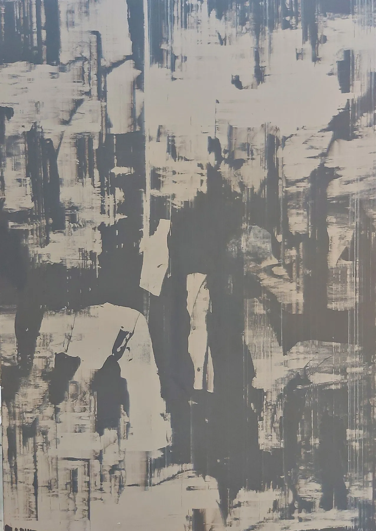 Lisières d'ombre, Jean Pierre Porcher, 2021, Acrylic on canvas