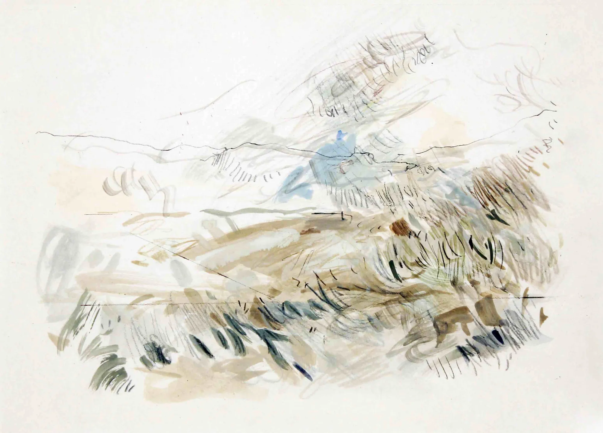 ISNESS #A4, Susana Chasse, 2024, Mixed media on paper