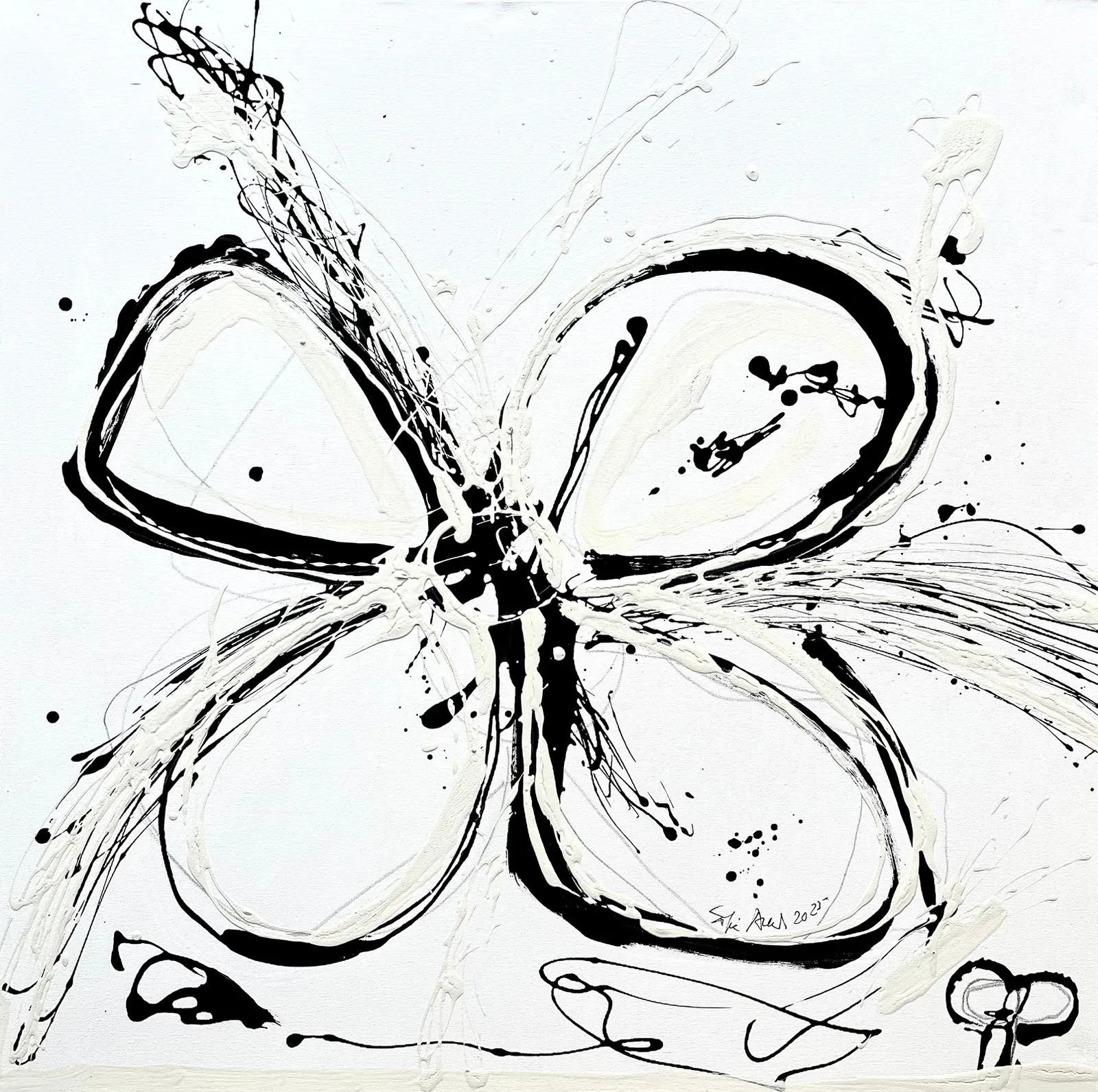 Flor em branco I, Sofia Areal, 2025