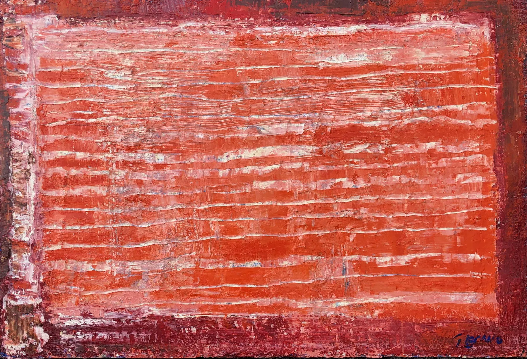 Untitled (217-22), González Bravo, 2019, Oil on canvas