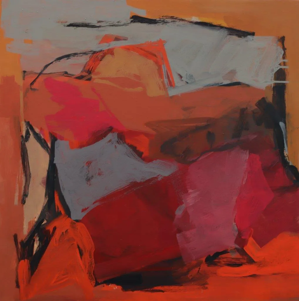 Tarde de verão II, Benvindo de Carvalho, 2025, Acrylic on canvas