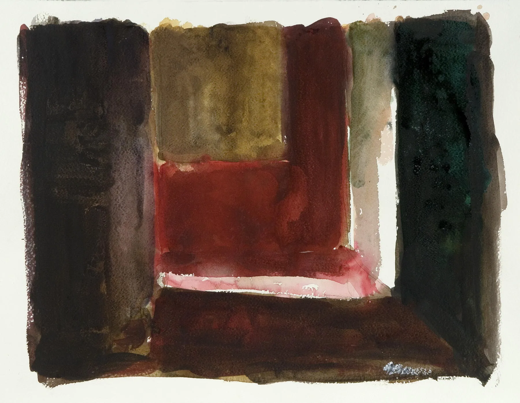 Untitled, González Bravo, 2008, Watercolour on paper