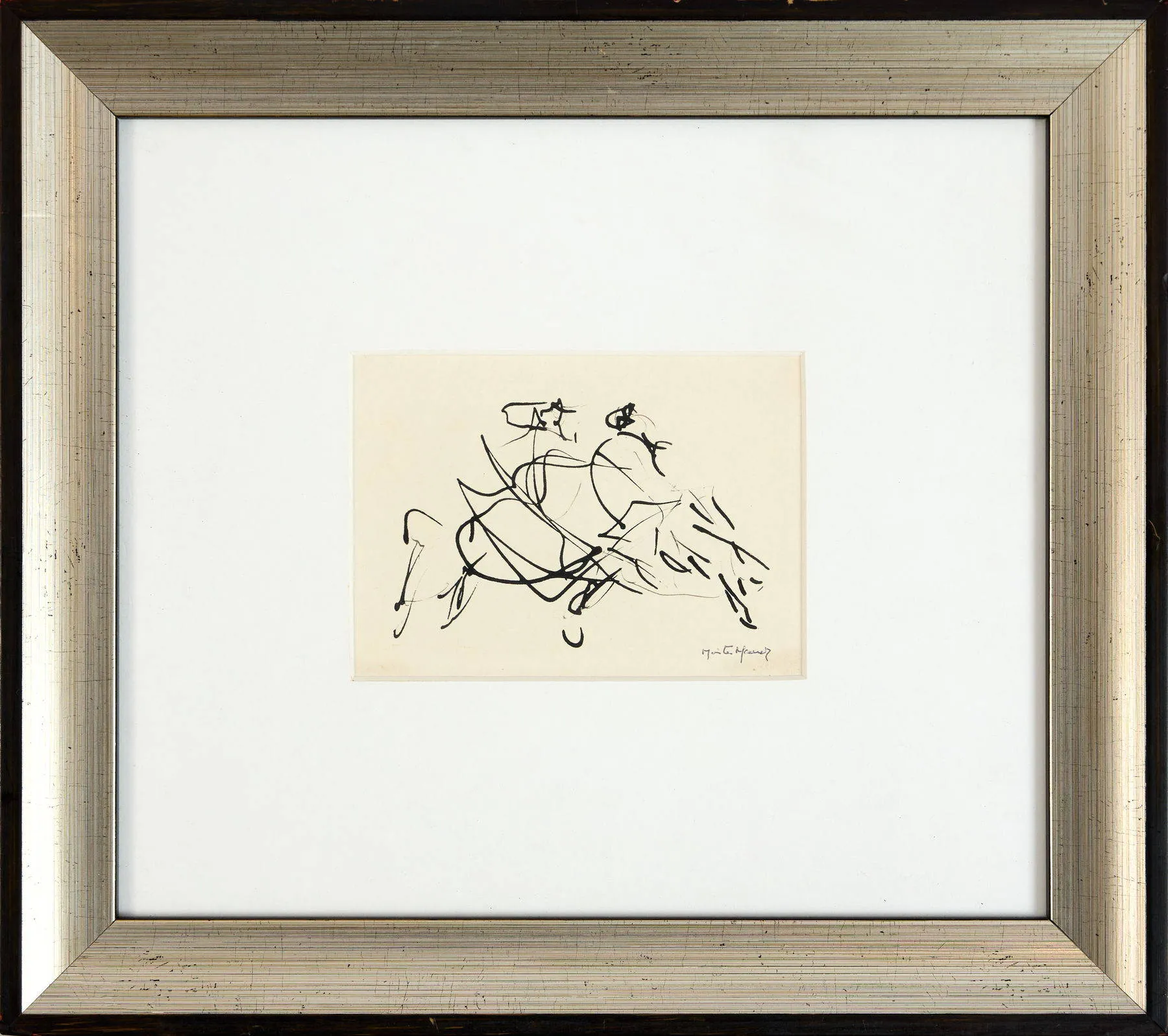 Untitled (300-21), Moita Macedo, India ink on paper