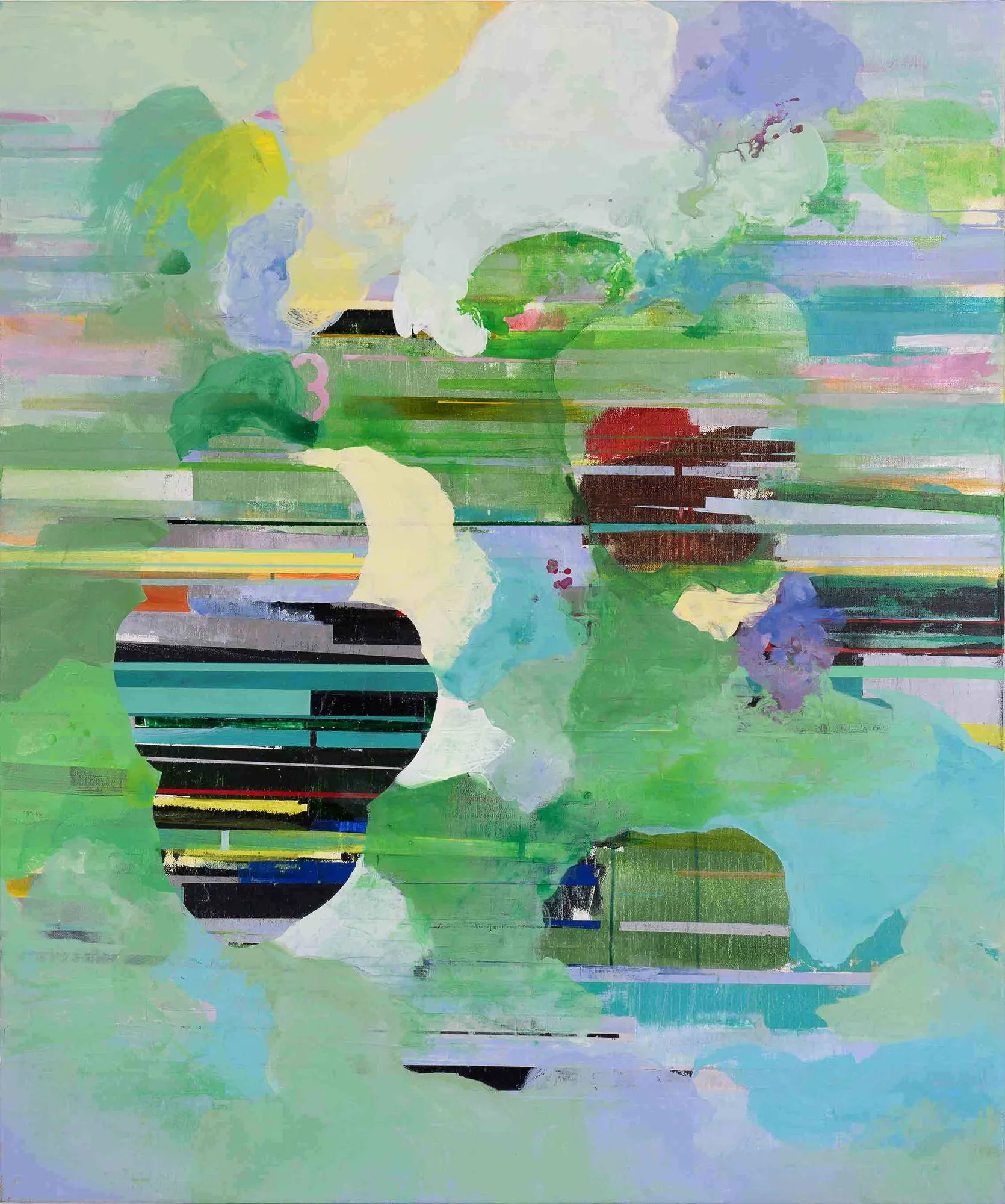 Untitled (296-07), Victor Costa, 2024, Acrylic on canvas