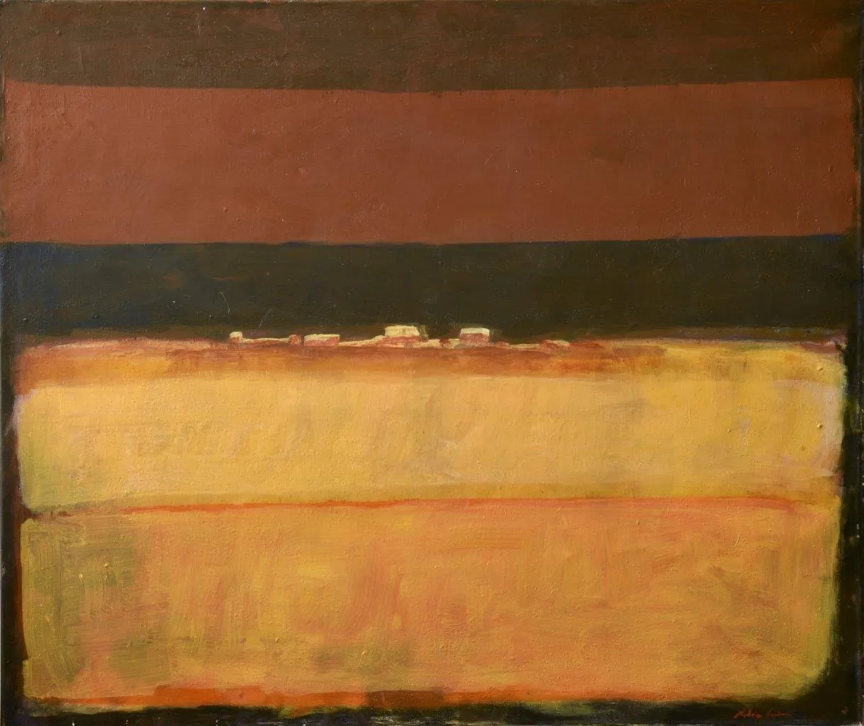 La Vallée (236-04), Rodrigo Ferreira, 2021, Acrylic on canvas