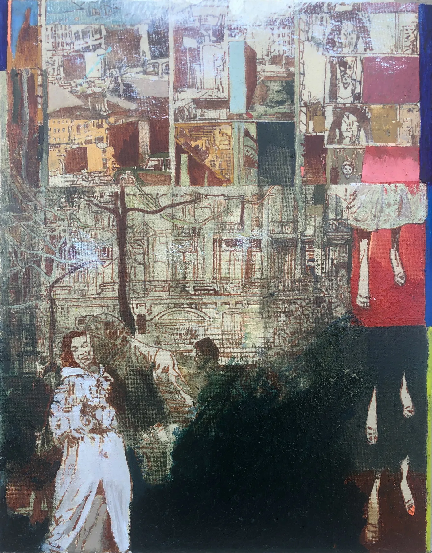 Untitled (223-11), João Cristóvão, 2020, Oil on canvas