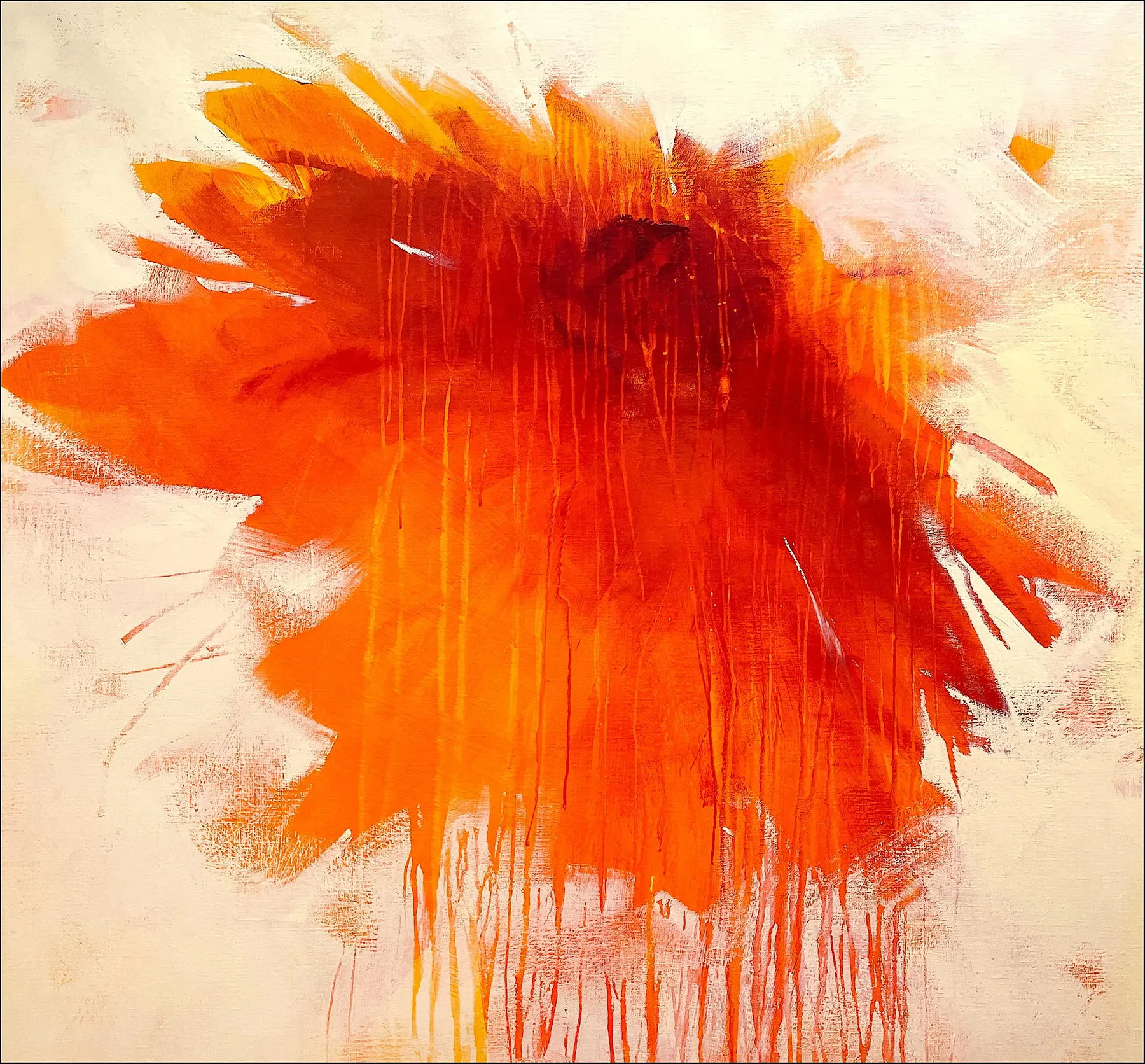 flor-flor #47, Fernando Gaspar, 2024, Acrylic on canvas