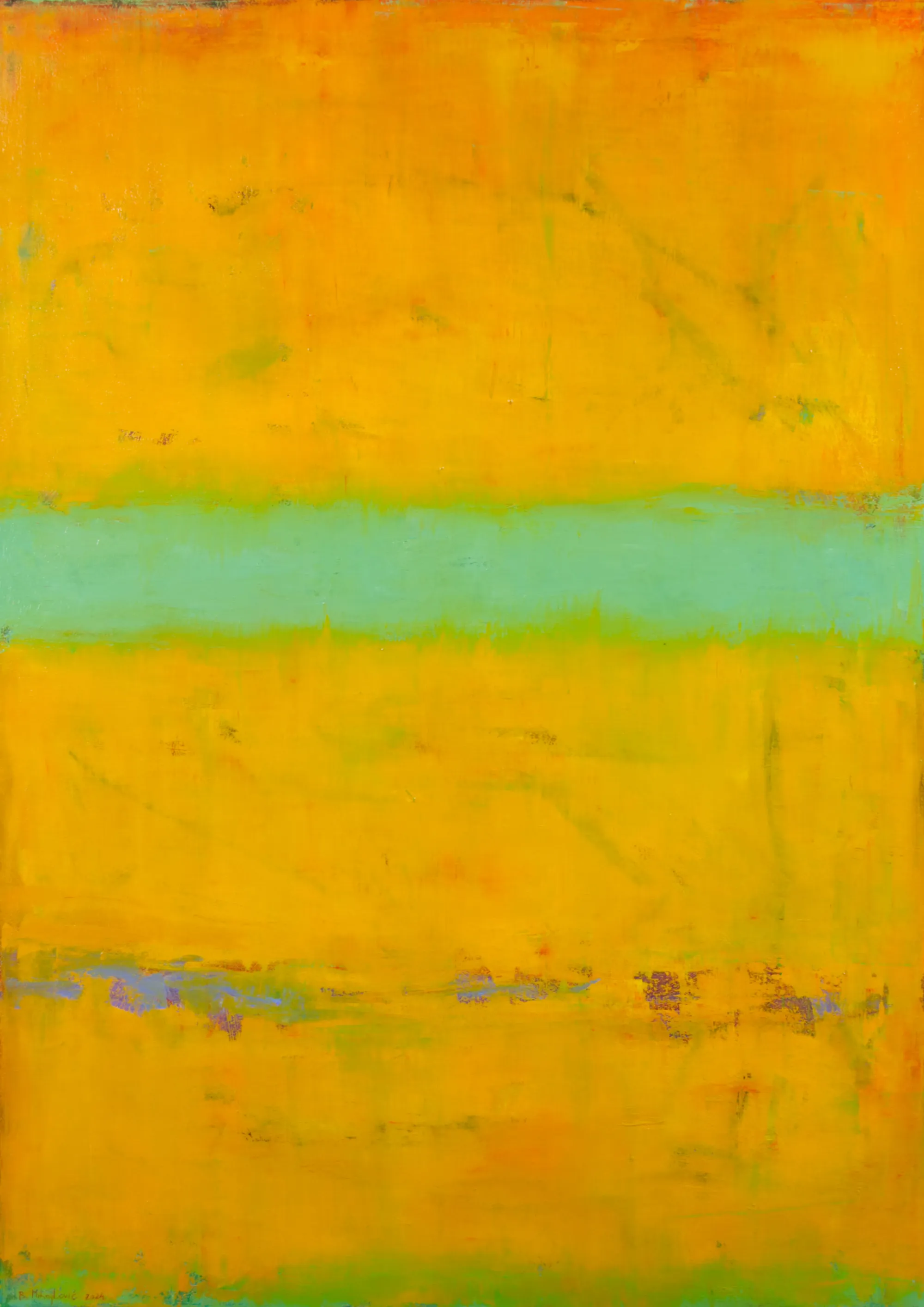 A.P.24-621, Branislav Mihajlović, 2024, Oil on canvas
