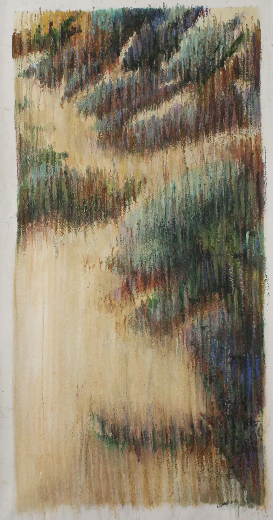 Untitled (232-03), Stefanie Pullin, 2020, Mixed media on canvas
