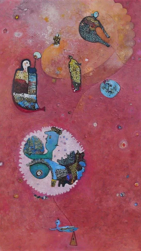 Satori-Recens, Ana Maria, 2022, Oil on canvas