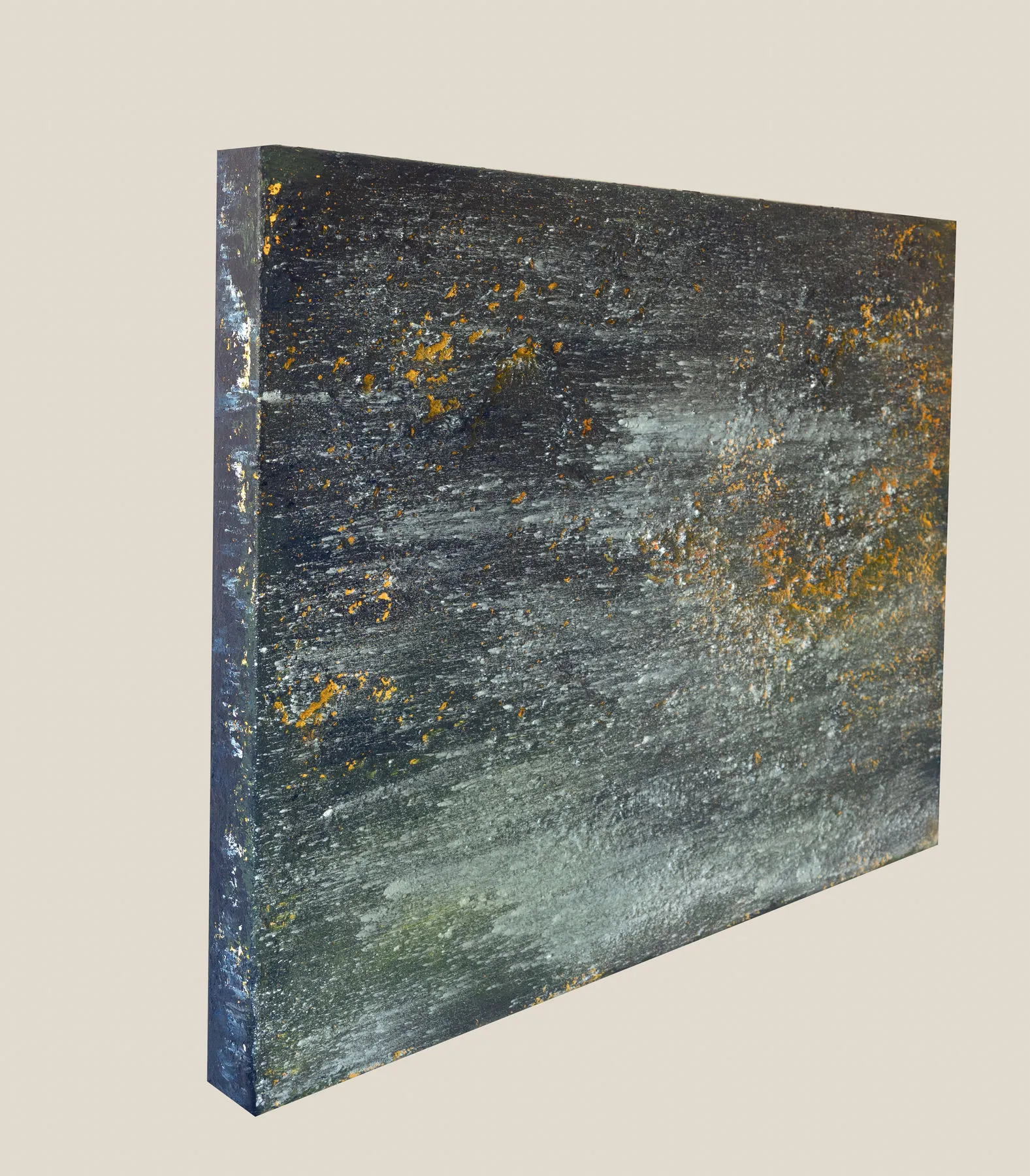Mi Noche Interior, Alberto Reguera, 2026, Mixed media on canvas