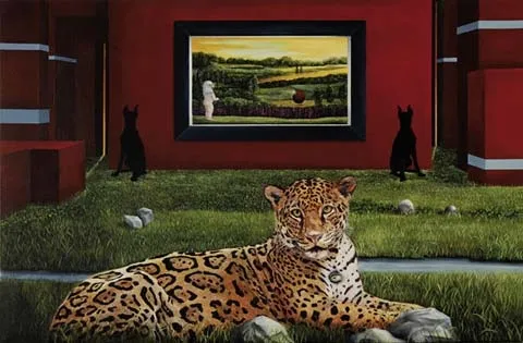 The Guardians, Margarida Kendall, 2007, Oil on canvas