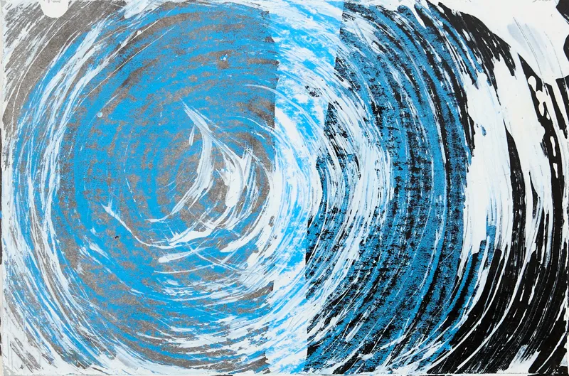 Untitled (299-30), Sofia Areal, Mixed media on paper