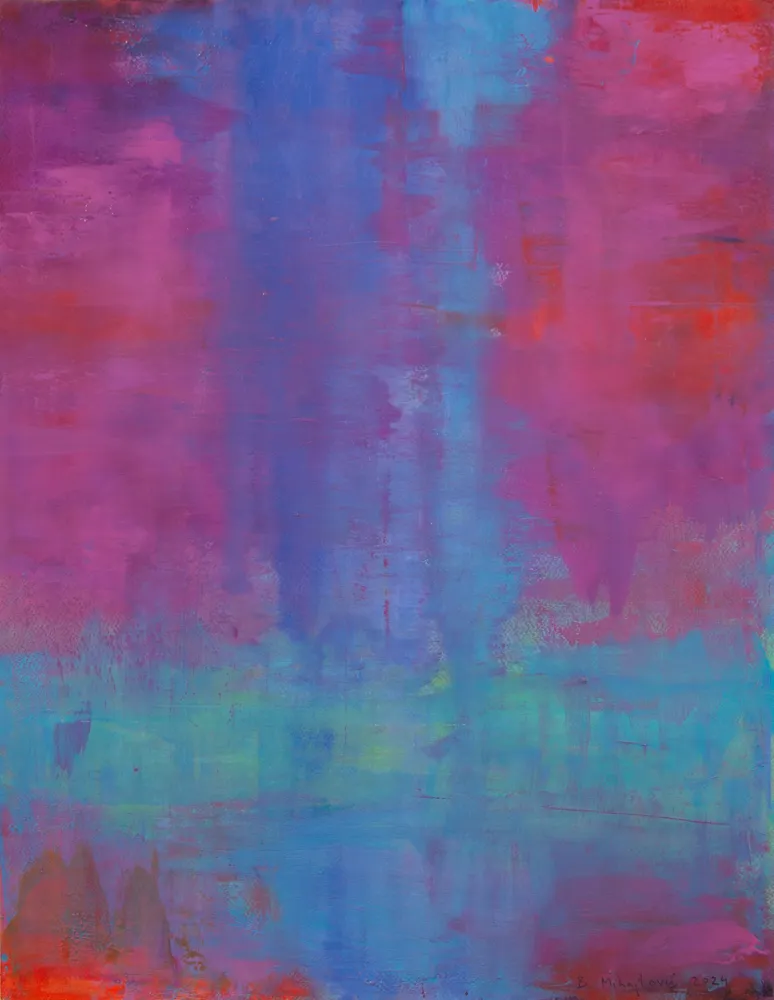 A.P.24-635, Branislav Mihajlović, 2024, Oil on canvas