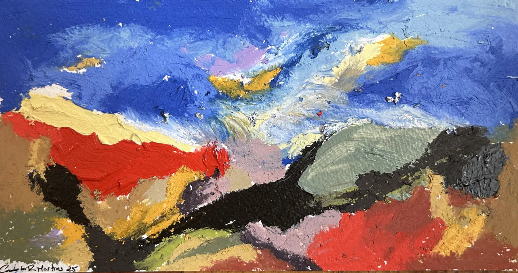 Untitled (293-25), Carlota Roque Martins, 2026, Mixed media on paper