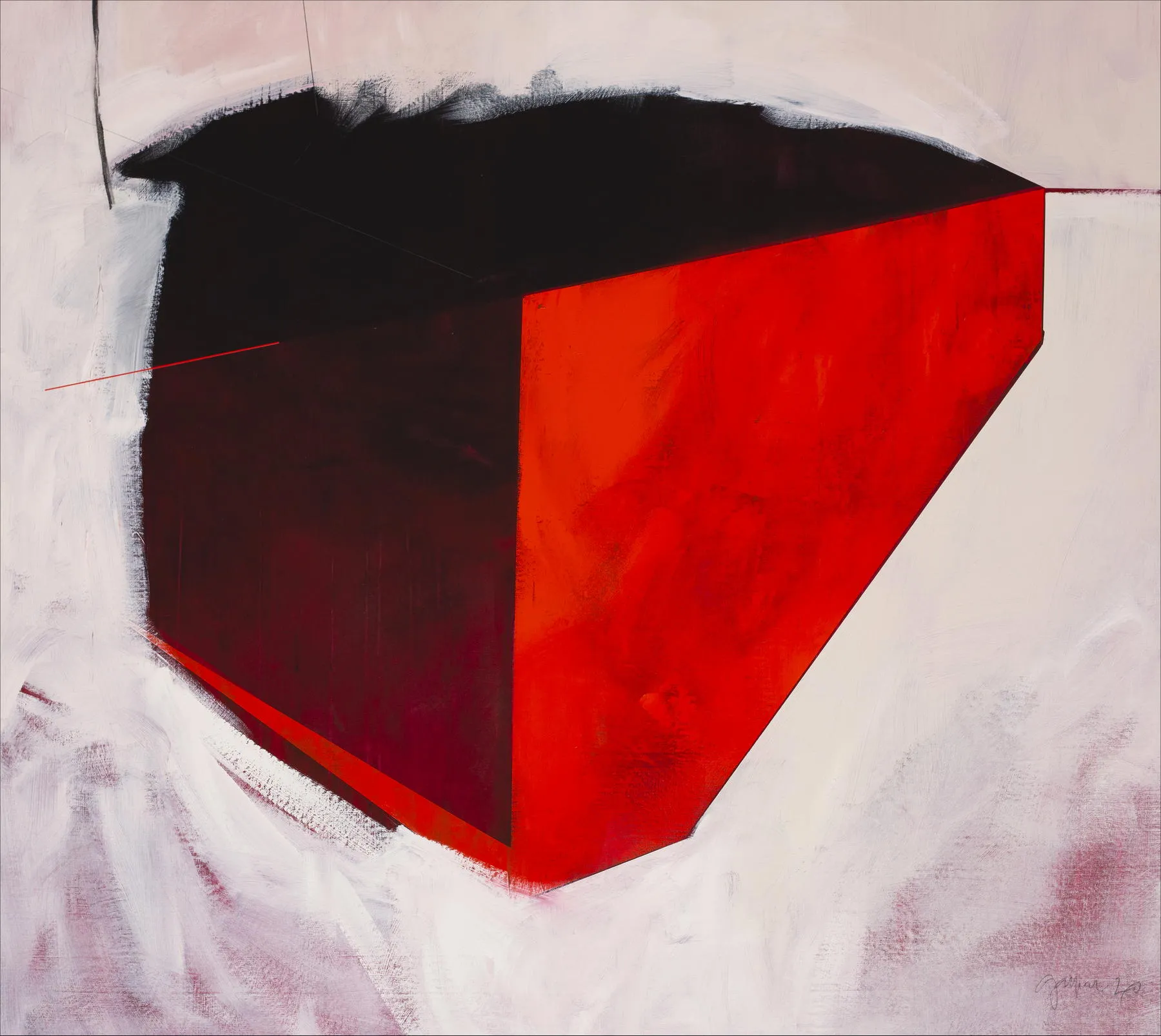Heterotopia #1, Fernando Gaspar, 2020, Mixed media on canvas