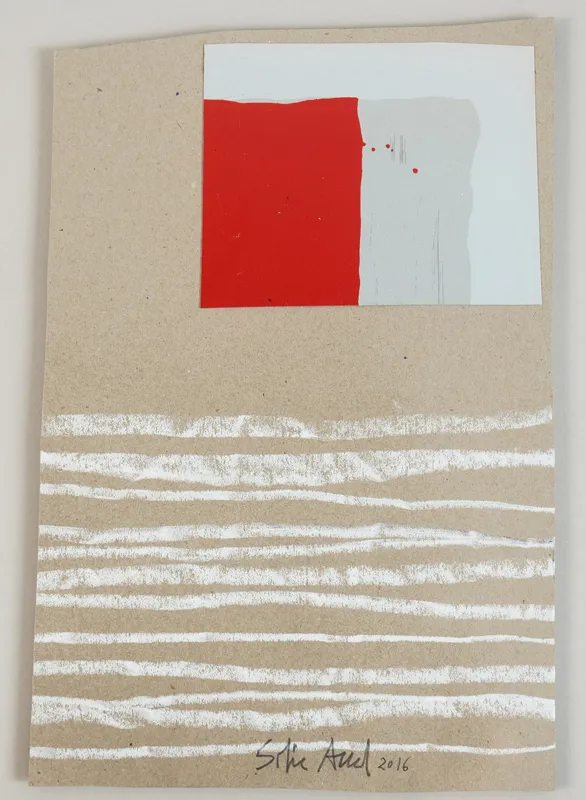 Untitled (299-18), Sofia Areal, 2016, Mixed media on paper