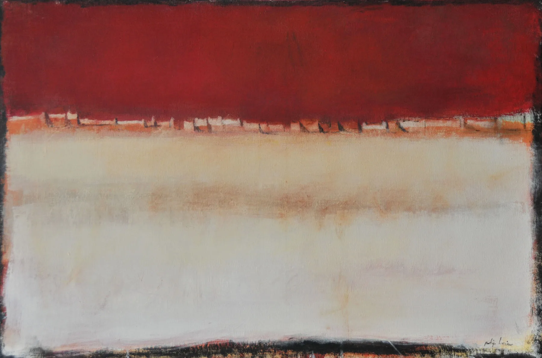 Poente II, Rodrigo Ferreira, 2010, Oil on canvas