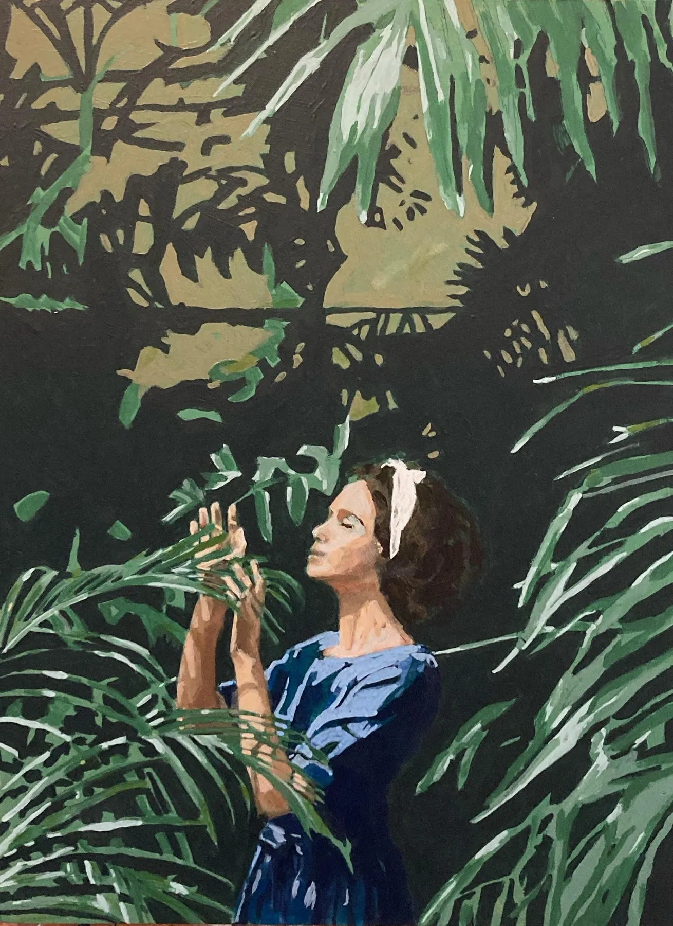 Untitled (260-15), Ana Cardoso, 2022, Acrylic with graphite on MDF