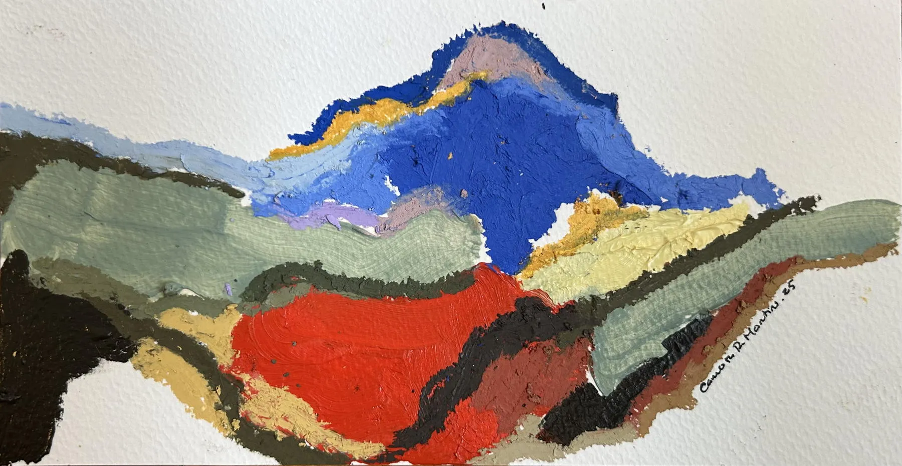 Untitled (293-27), Carlota Roque Martins, 2026, Mixed media on paper