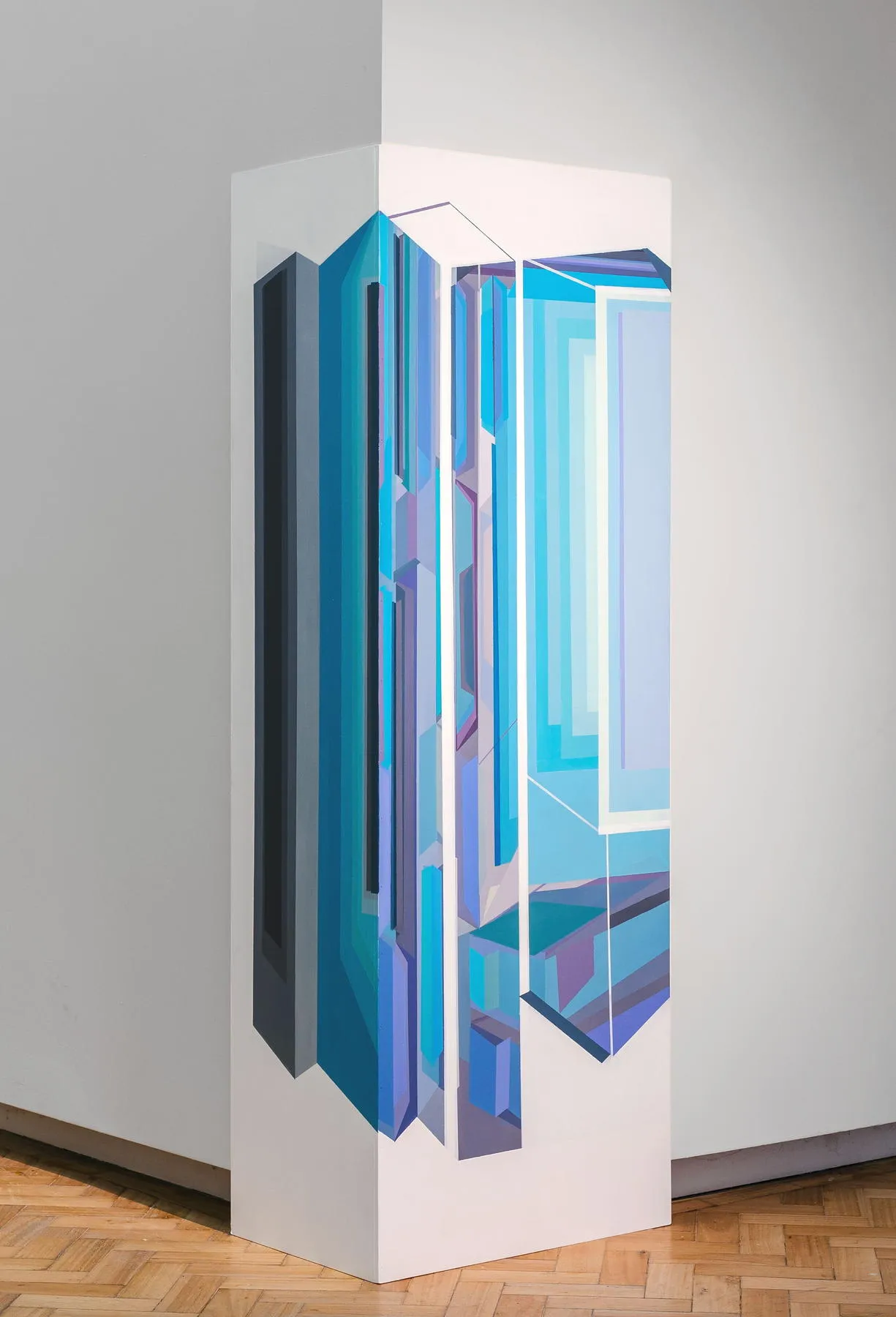 Estudos de cor para unidade habitacional #4, Ana Pais Oliveira, 2015, Acrylic on MDF