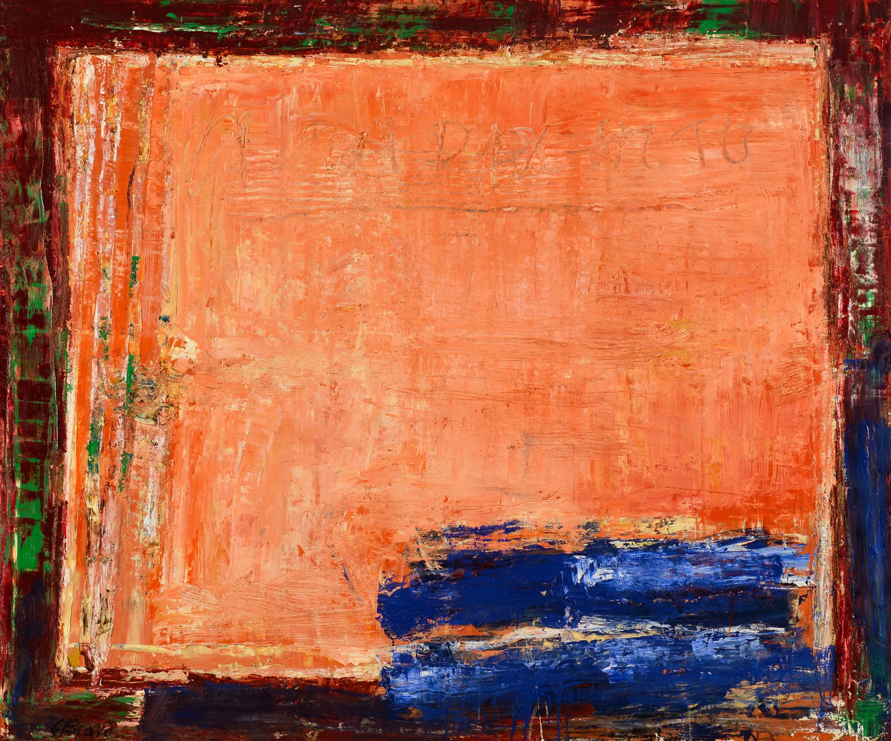 Untitled (217-01), González Bravo, 2017, Oil on canvas