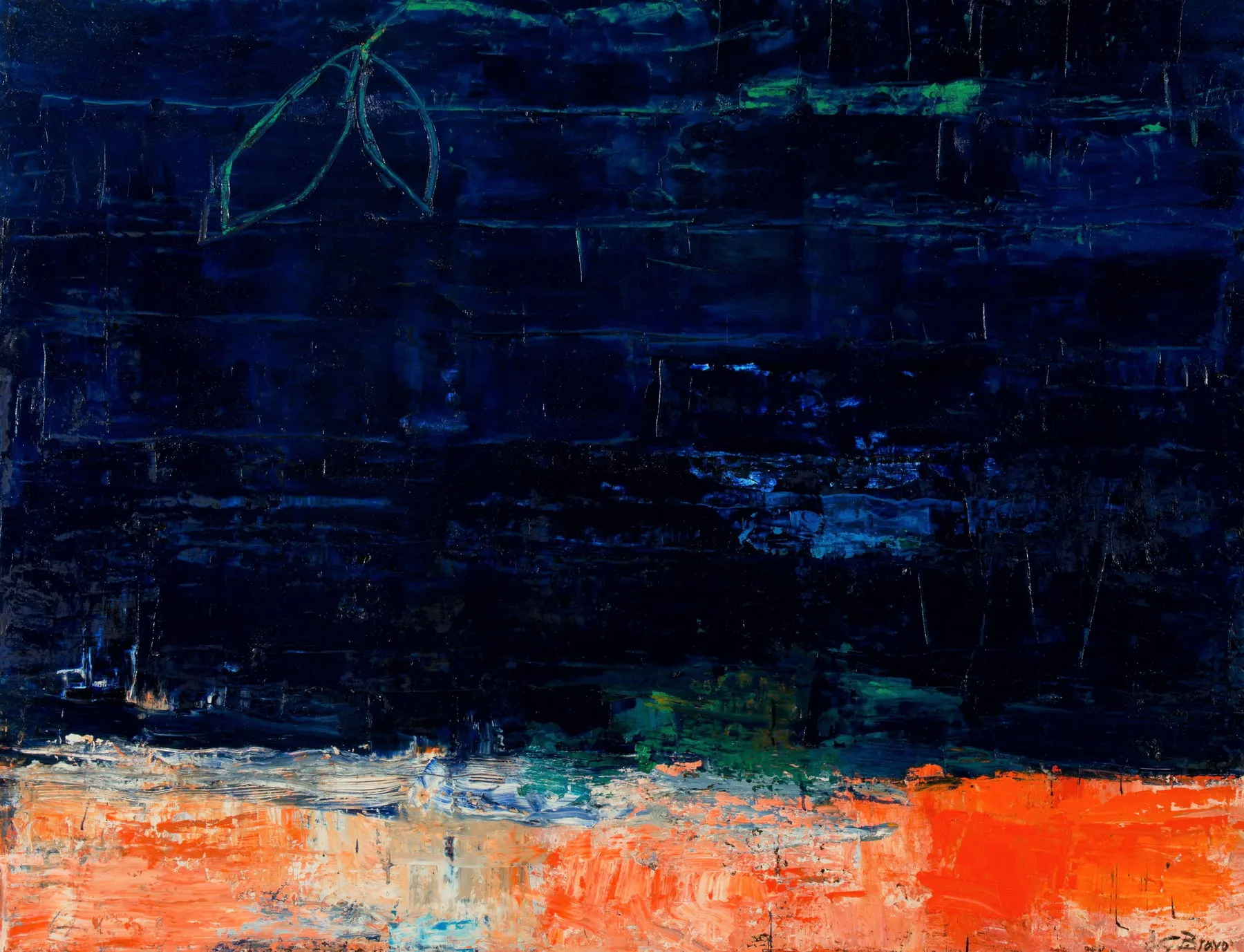 Untitled (249-22), González Bravo, 2022, Oil on canvas