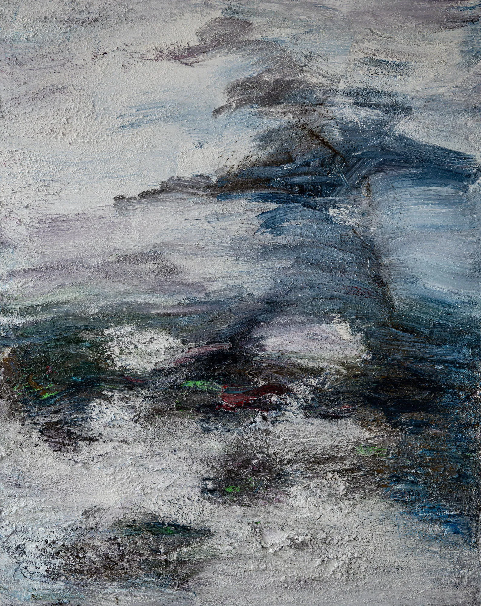 Inspiraciones orientales, Alberto Reguera, 2025, Mixed media on canvas