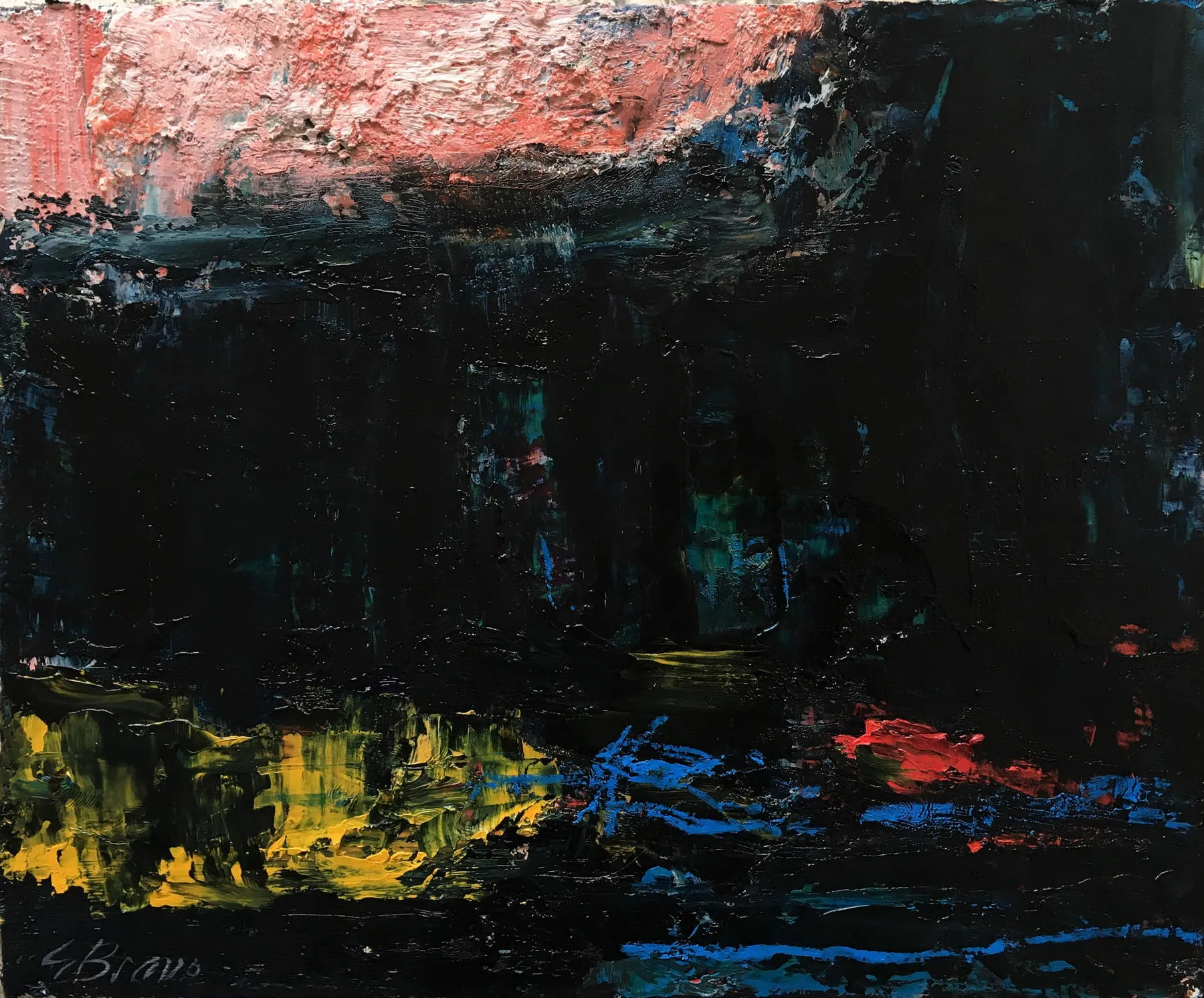 Untitled (162-28), González Bravo, 2015, Oil on canvas