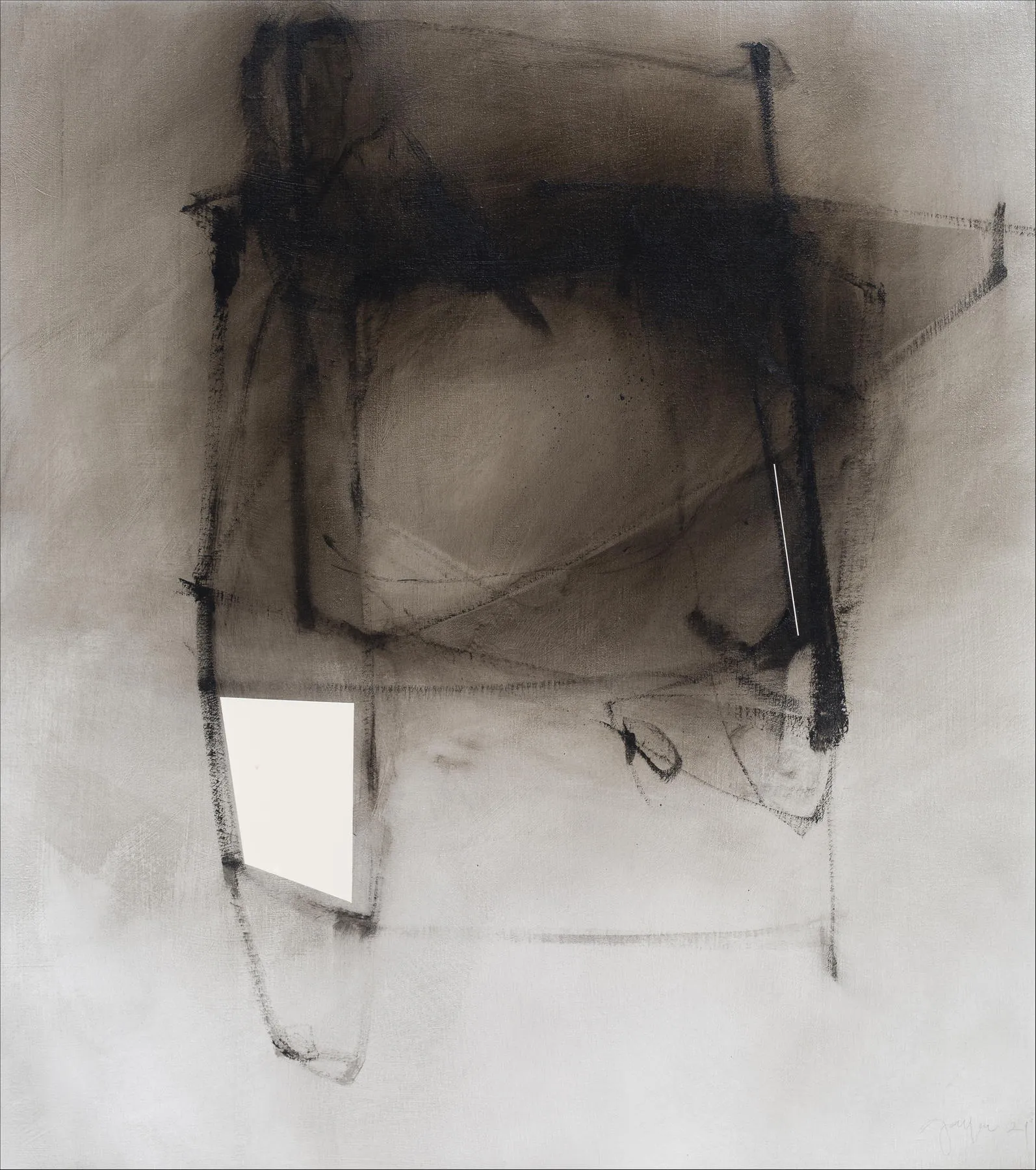 Cada Lugar II #18, Fernando Gaspar, 2022, Mixed media on canvas