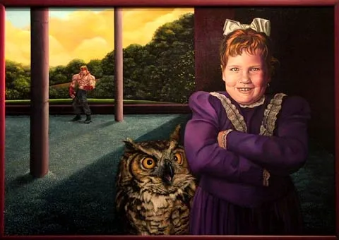 Action Players, Margarida Kendall, 2002, Oil on canvas