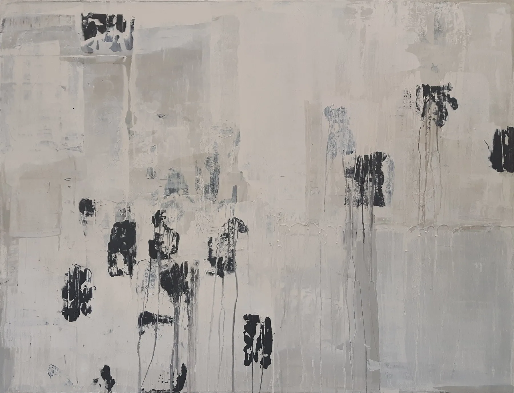 Observation, Jean Pierre Porcher, 2020, Acrylic on canvas