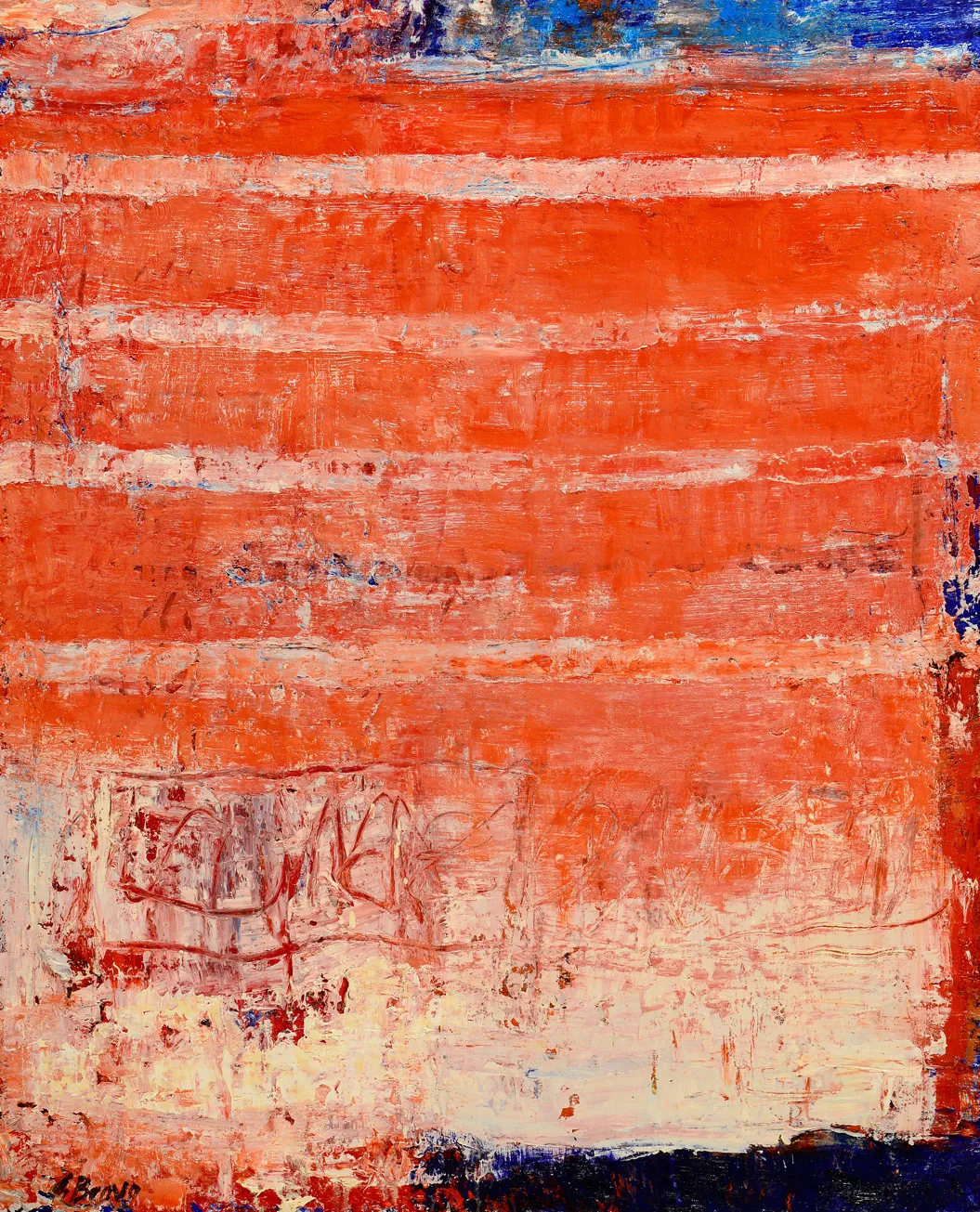 Untitled (217-18), González Bravo, 2019, Oil on canvas